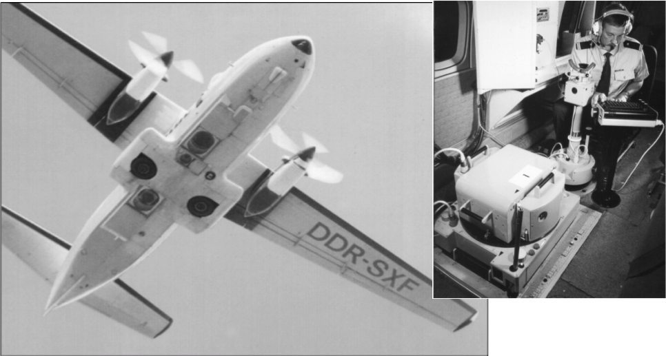 aircraft used for aerial photography