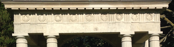 Guelph's Portico pillars