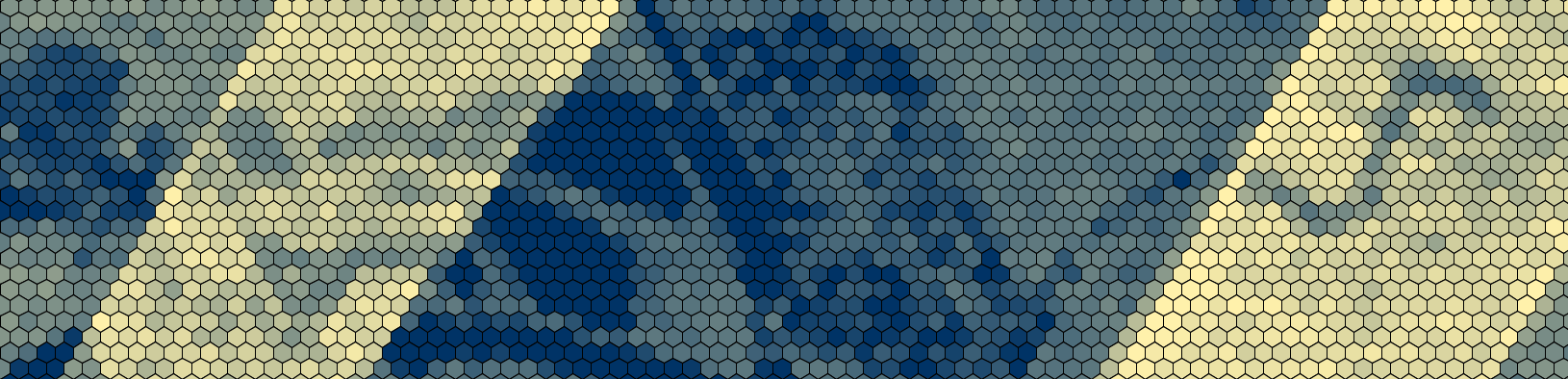 Hexagonal tessellation